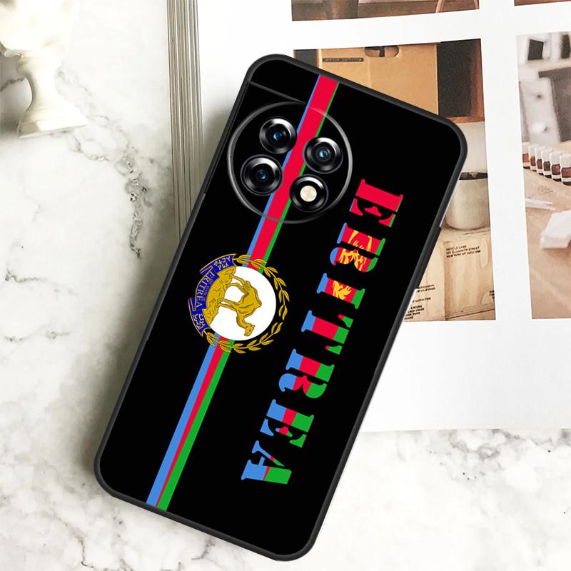 Eritrea Flag Case For OnePlus 11 12 12R 9 10 Pro 10R 9R 8T 10T Nord CE 2 3 Lite 2T N10 N20 N30 CE4 Cover