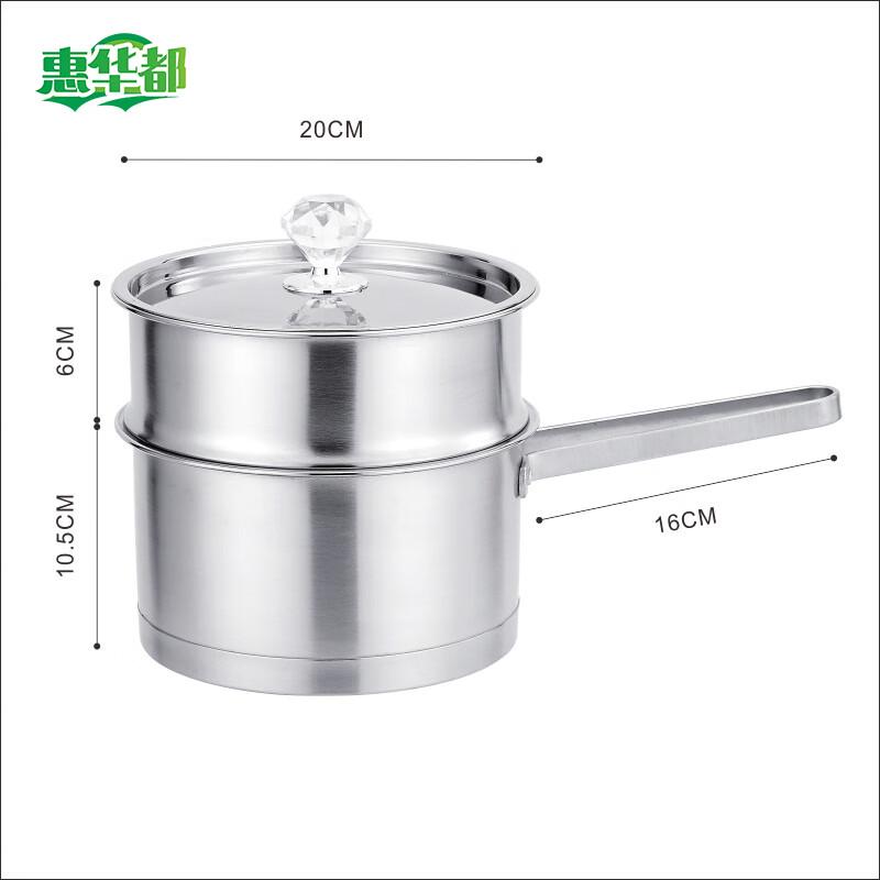 HUIHUADU 316 Stainless Steel Baby Food & Milk Pot