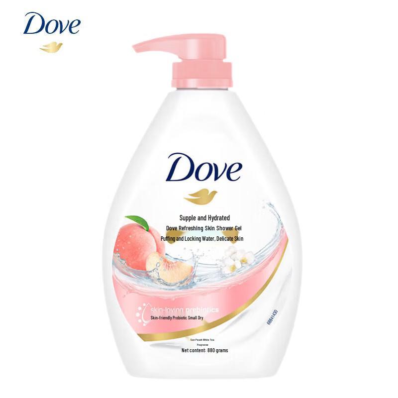DOVE White Peach Scent Hydrating Shower Gel