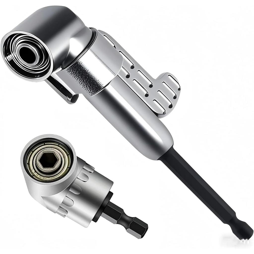 105 Degree Right Angle Drill Extension Driver Drilling Screwdriver Magnetic Hex Socket Close Corner Tool Hexagon Batch Turner Power Tool