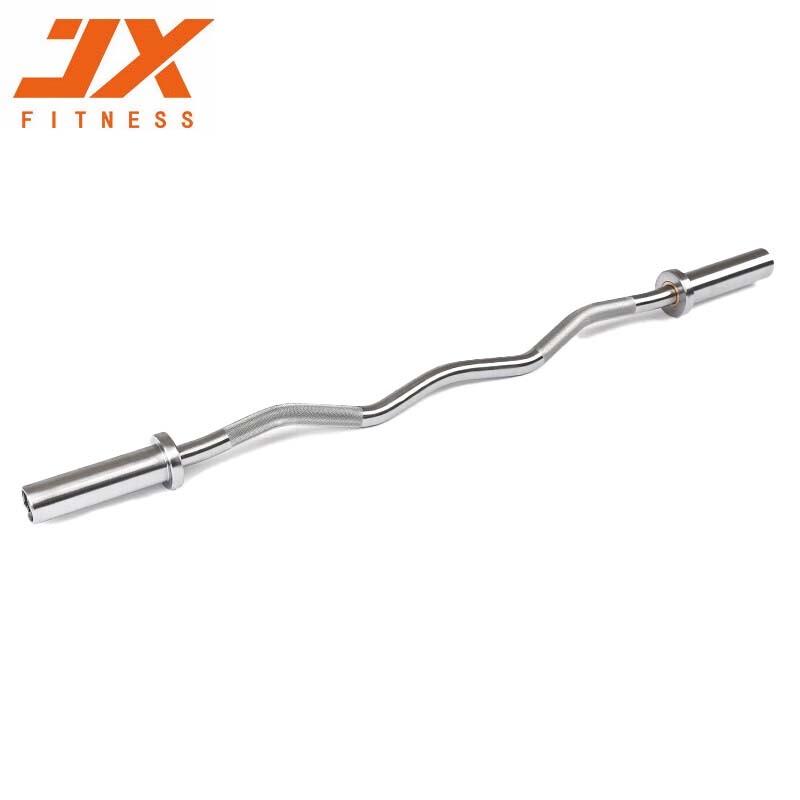 JUNXIA Curved Olympic Barbell Bar