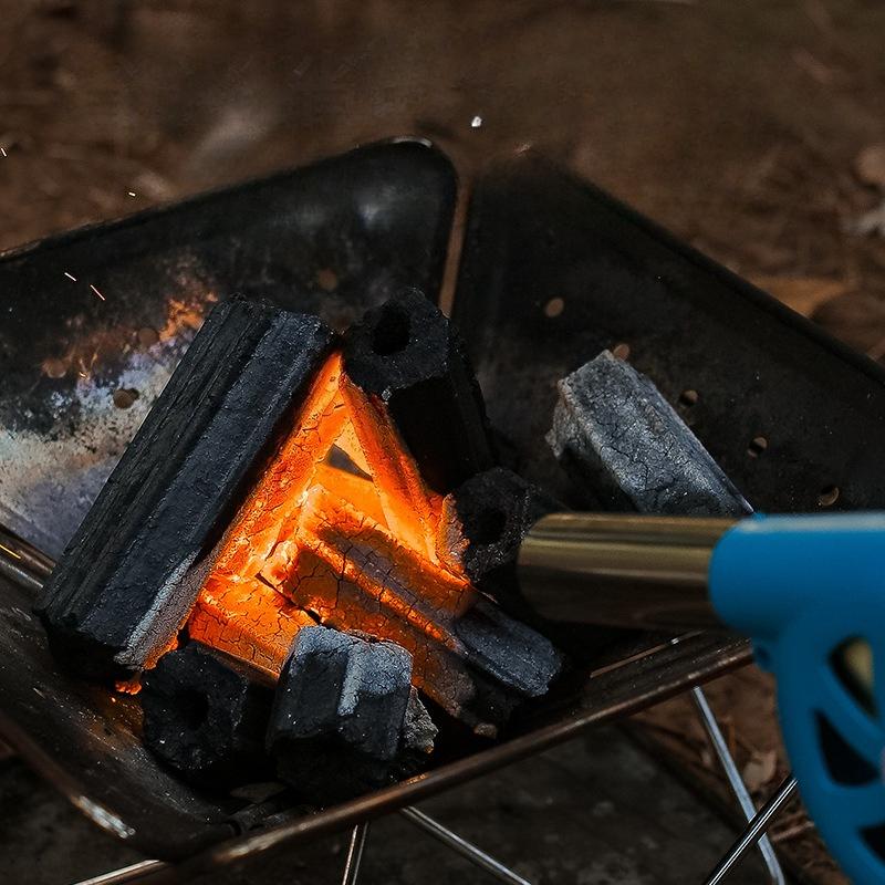 1Pc Outdoor Hand Blower Large Camping Barbecue Fire Tool Small Manual Portable Combustion Hair Dryer