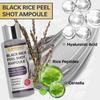 Svart ris-peel-ampulle - Tilfører dyp fuktighet og beroliger tørr eller irritert hud - Styrker hudbarrieren for glattere hud - 100 ml