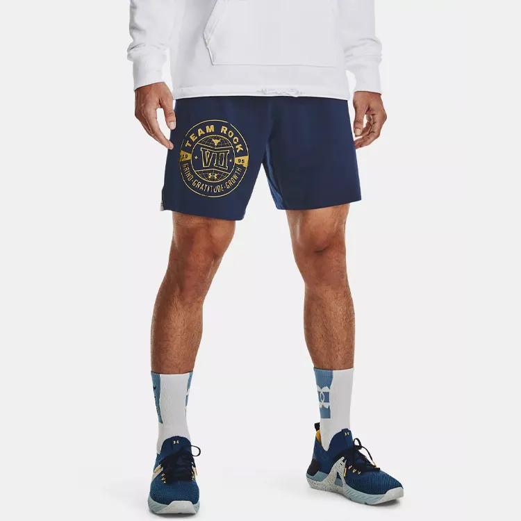 Under Armour Project Casual Shorts Men's Dark Blue Moderate (Unisex) Casual Shorts 1370451 408