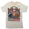 NWT Vtg 90s USA M San Diego Chargers SF Giants Super Bowl XXIX 29 T Shirt Gray
