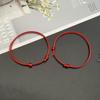 2 Pcs /Lot Cross Couple Wrist Bracelet New Arrival Stylish Fashionable White Black Color Charm Bracelets Present Gift Idea Friend Lover Handmade