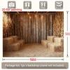 2D Vintage Farm Barn Backdrop Photography Background