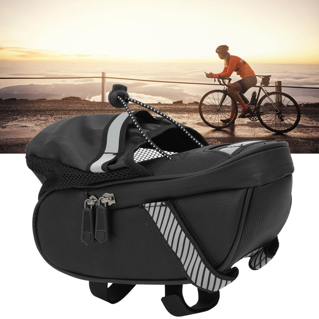 WHEEL UP Portable Waterproof Bike Saddle Pouch with Water Bag Bicycle Seatpost Polyester