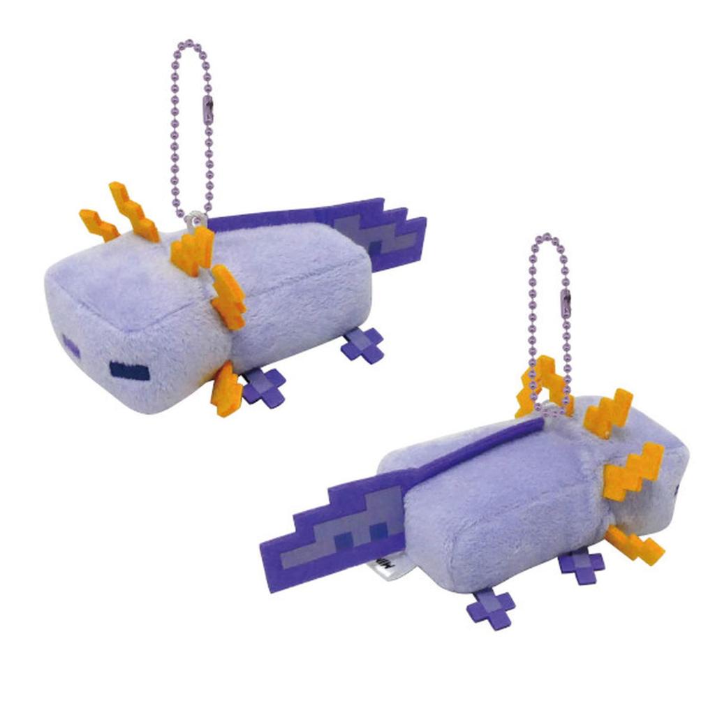 K Company Minecraft Ball Chain Mascot (Axolotl) Blue MCT-BM4-UB