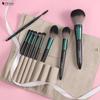 DUcare Set de pensule de machiaj profesionale, 9 buc. Instrumente cosmetice pentru frumusețea feței, fard de pleoape, fard de obraz pentru sprâncene, pensule de amestecare cu pungi de machiaj