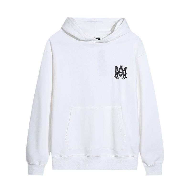 AMIRI Unisex High-Definition Print Casual Hoodie - 2024 Autumn/Winter American Trendy Collection