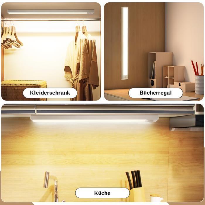 Éclairage sous meuble - NETTLIFE - 40 cm - détecteur de mouvement - dimmable - 3 températures de couleur