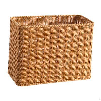 Woven Storage Basket Journal Home Use Portable Organizer Θήκη Yoga Mat για μπάνιο