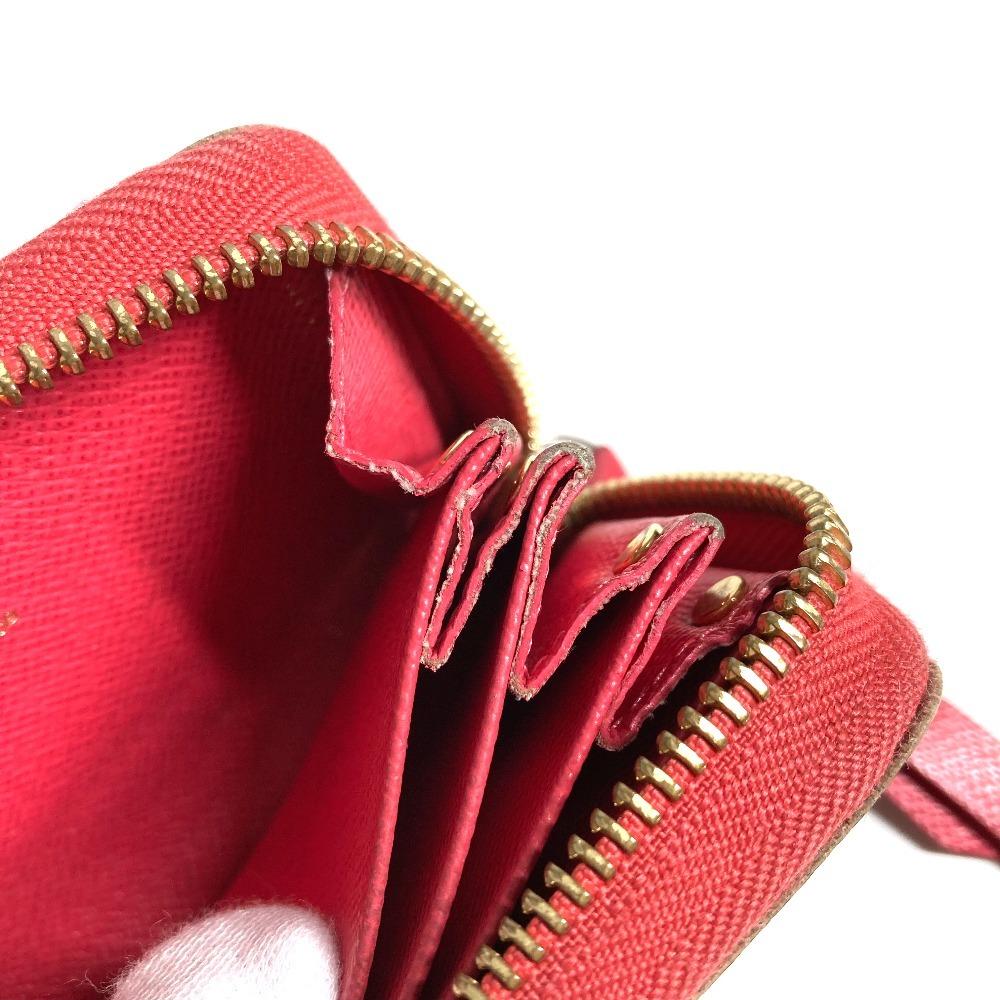 Louis Vuitton M61540 Monogram Mule cult Business Card Case Coin Purse Brown/pink