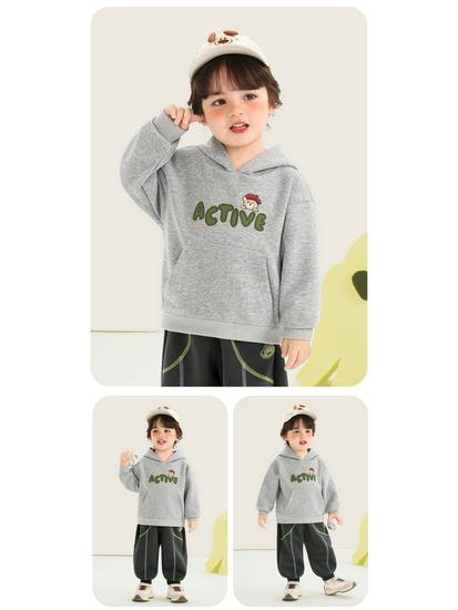 Kaka Panda Huvtröja för Barn - Casual Topp för Pojkar och Flickor Vår/Höst