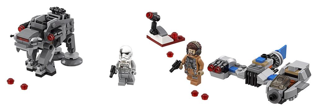 LEGO Star Wars Ski Speeder™ Vs. First Order Walker™ Microfighter 75195