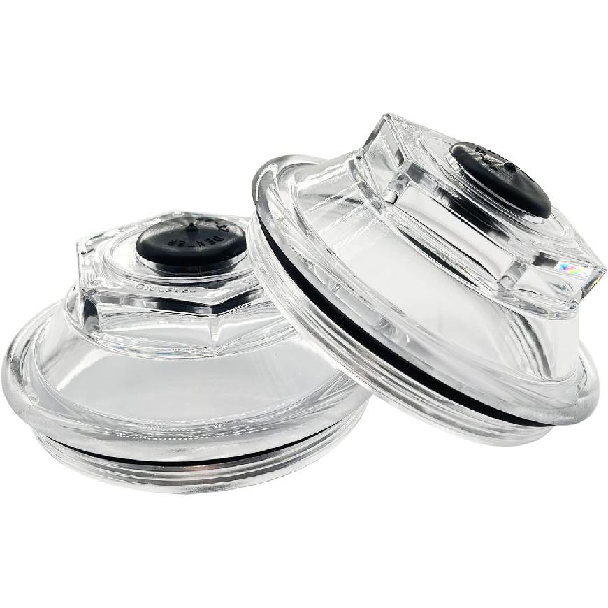 

iFJF 21-36 Oil Cap Kit Replacement for Dexter 9K (AFTER 10-1-89) & 10K & 12K & 15K Axles, K71-148-00 Oil Bath Dust Caps 4.0 Thread Trailer Axle
