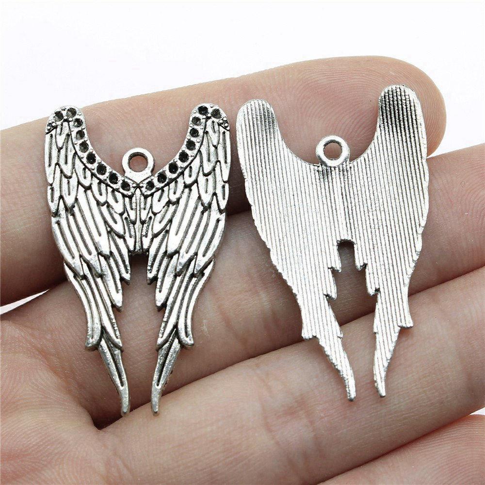 Φτερά Μενταγιόν Γούρια Ανδρικά Κοσμήματα Μαζική Αξιολάτρευτα Στολίδια