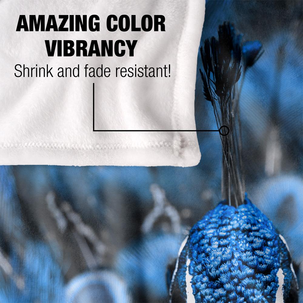 Reinders Silky Peacock Supersoft Blanket