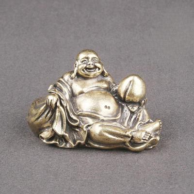 Maitreya Buddha Statue Ornament Hause Dekoration Kunstwerk Sammeln Desktop Buddhistischen