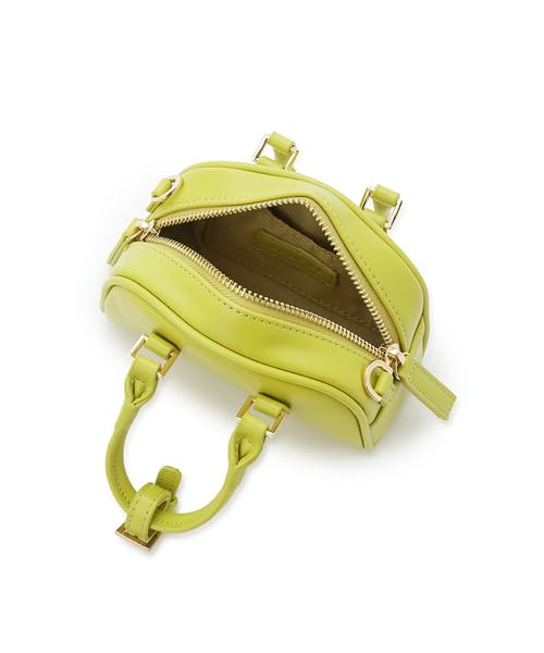 FRAY Round Micro Mini Boston Bag FWGB254349 YEL I.D. Women's