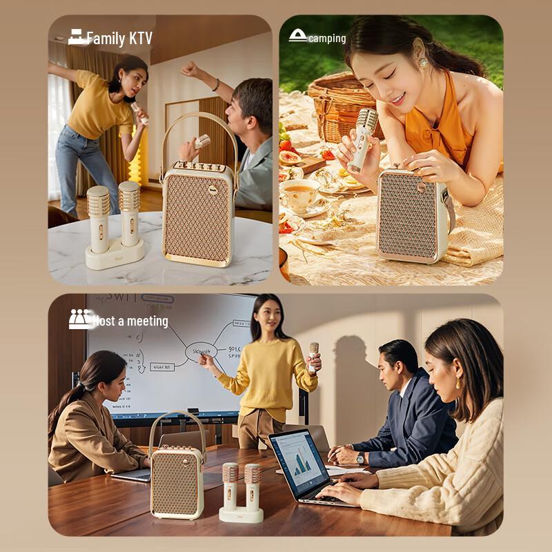 Divoom SongBird Portable Karaoke Bluetooth Speaker