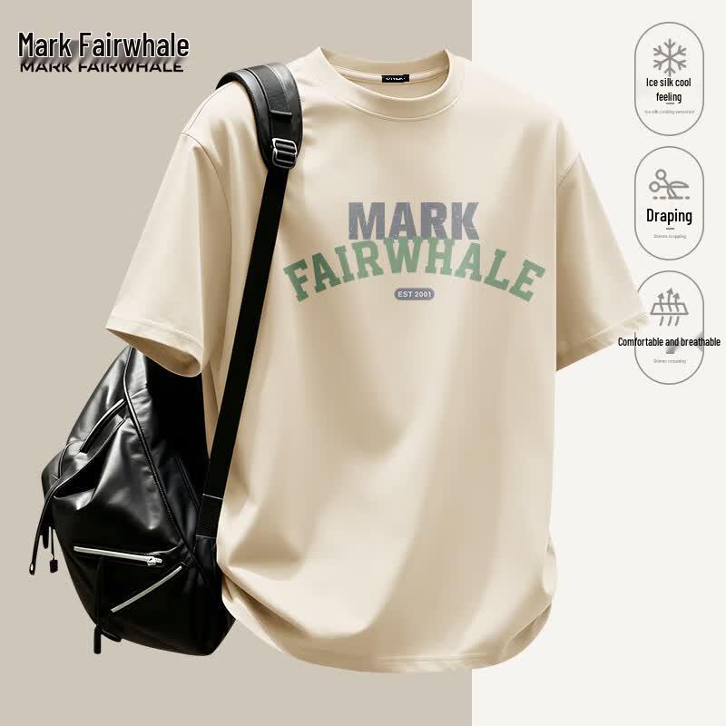 Mark Fairwhale Men's Ice Silk Cooling Short Sleeve T-Shirt