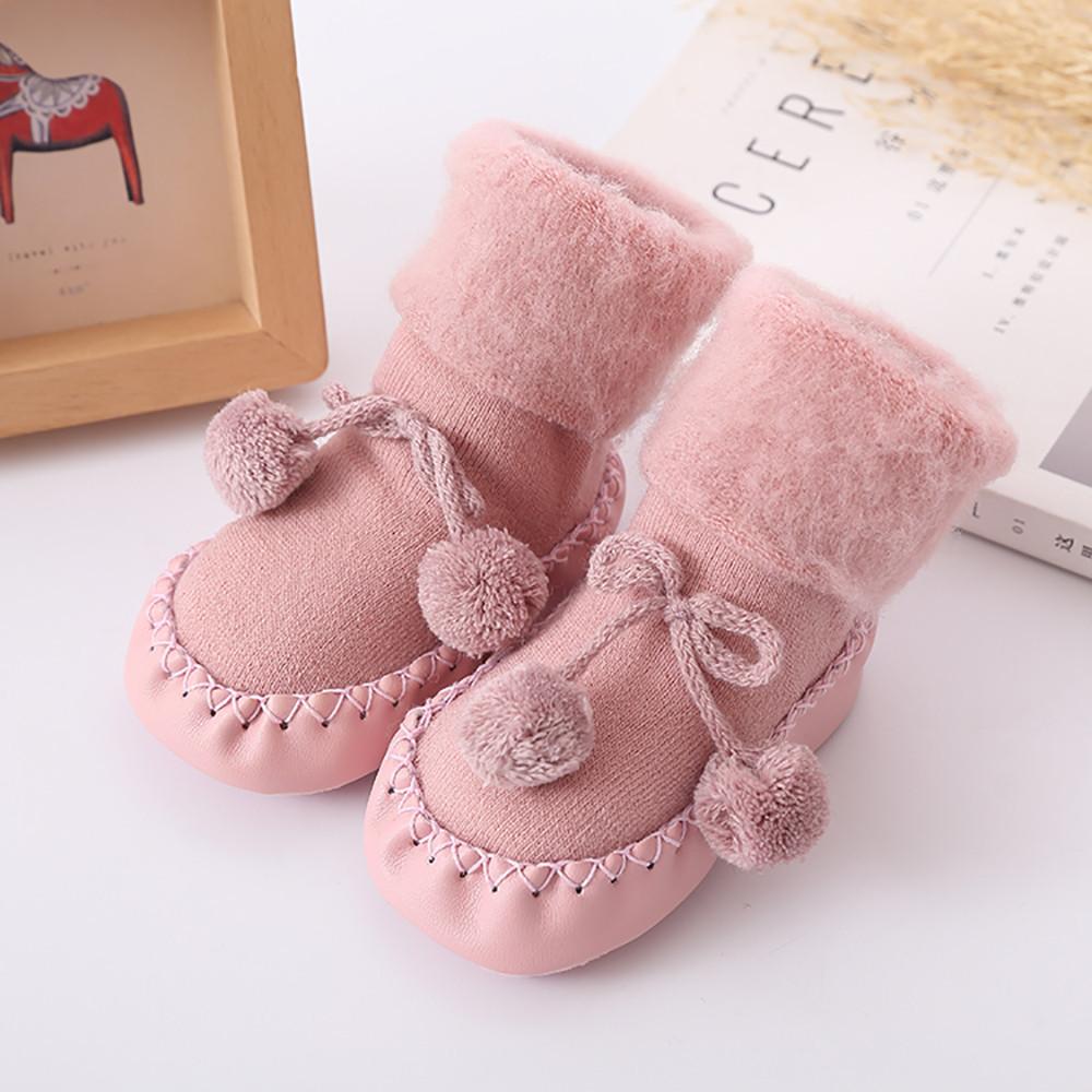 Baby Boy Girl Socks Cotton Children Floor Socks Anti-Slip Baby Step Socks