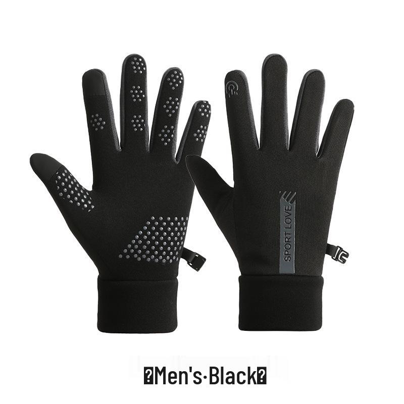 

Водонепроницаемые флисовые перчатки для велоспорта с сенсорным экраном для мужчин и женщин One Size