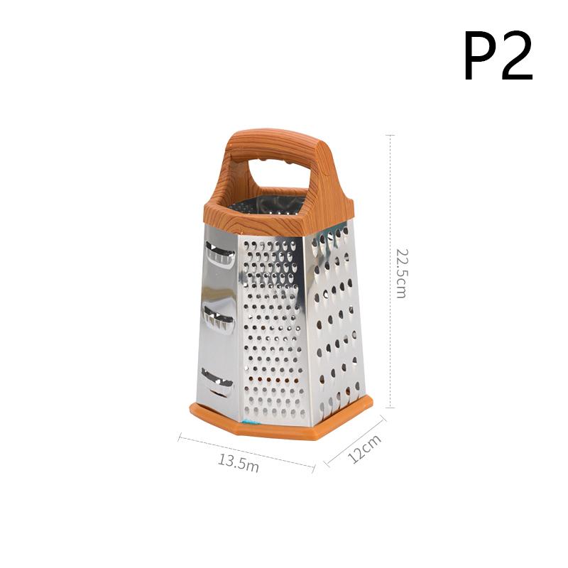 1Pc Fruit And Vegetable Grater Six-Sided Combination Planer Multifunctional Vegetable Cutter Radish Shredded Potato Shreds
