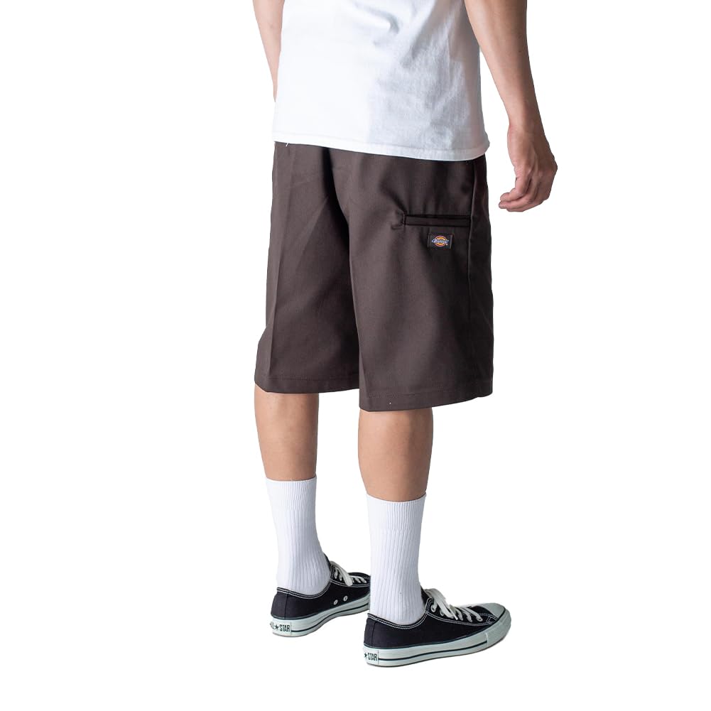 Dickies Work Shorts 42283 Solid Plus Size Dark Brown