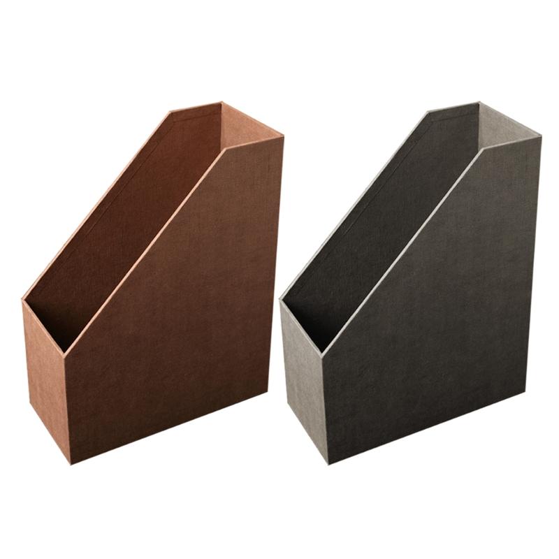 Umweltfreundlicher Vertikaler Tisch-Aktenhalter Schräger Buchhalter DIY Registerlasche Personalisierter Aktenhalter für Schule Zuhause