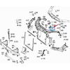Mercedes-Benz ML/GLE W166 Motorhaubenschlossblock (2048800260)