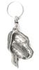 Bloodhound, St. Hubert Hound, Sleuth-hound - Silver-plated dog pendant, handbag decoration, backpack pendant by Art-Dog brand