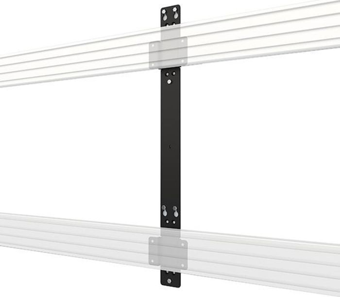 Support TV Mural - B-TECH - BT8390-WFK3/B - VESA 800x400 et 1200x600 - Métal Noir - Fixe