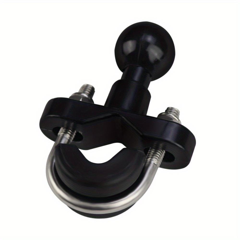 Motorcycle Fine Tube Ball Head Rearview Mirror Fixed Ball Head Mobile Phone Stand Handlebar U-lock Handlebar Modified Parts