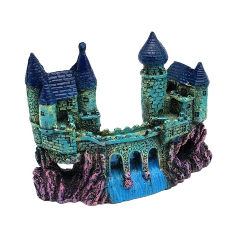 Aquarium Landscape Decorative Castles Aquariums Decorations Art Crafts Terrarium Habitat Ornaments