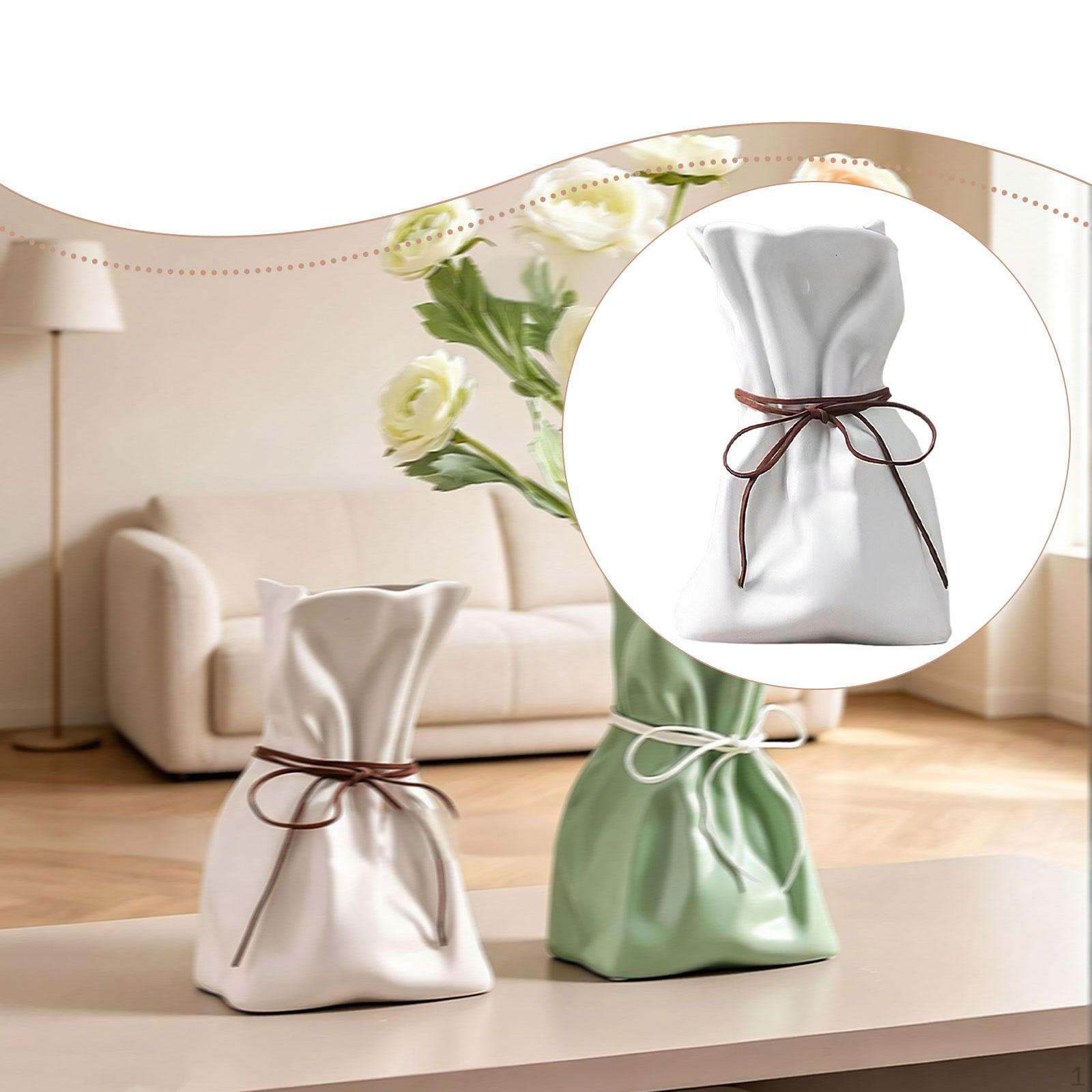 

Decorative Resin Flower Vase for Desk, Office, Living Room, Home, Wedding, Mantelpiece