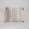 Bohemian Stripes Throw Pillow Cover Cojines Zen Style Cotton Linen Square Sofa Pillowcase Headboard Cushion Covers 30x50/45x45cm