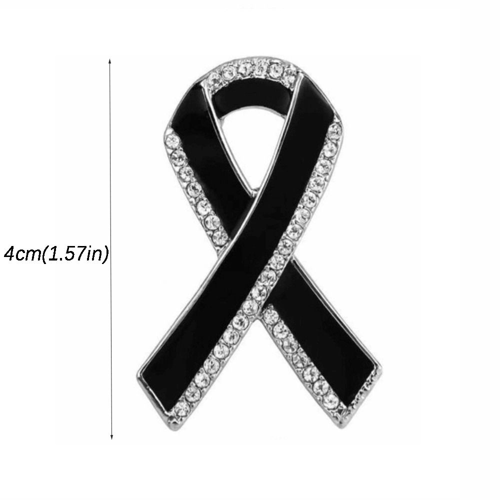 Czarna Odznaka Pamięci Czarna Odznaka Pamiątka po Królowej Odznaka Żałobna Cyrkonie Pogrzeb Czarna Wstążka Broszka Pin Na Pogrzeby i Żałobę