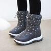 Kinder Winter Mid-Calf Schneestiefel - Dicke Sohle, Warm, Wasserdicht, Plus Samt.