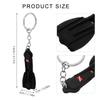 Stylish Silicone Scuba Diver Keychain Elegant Dive Fin Keychain Accessory Flipper Keyrings Bag Decoration for Divers