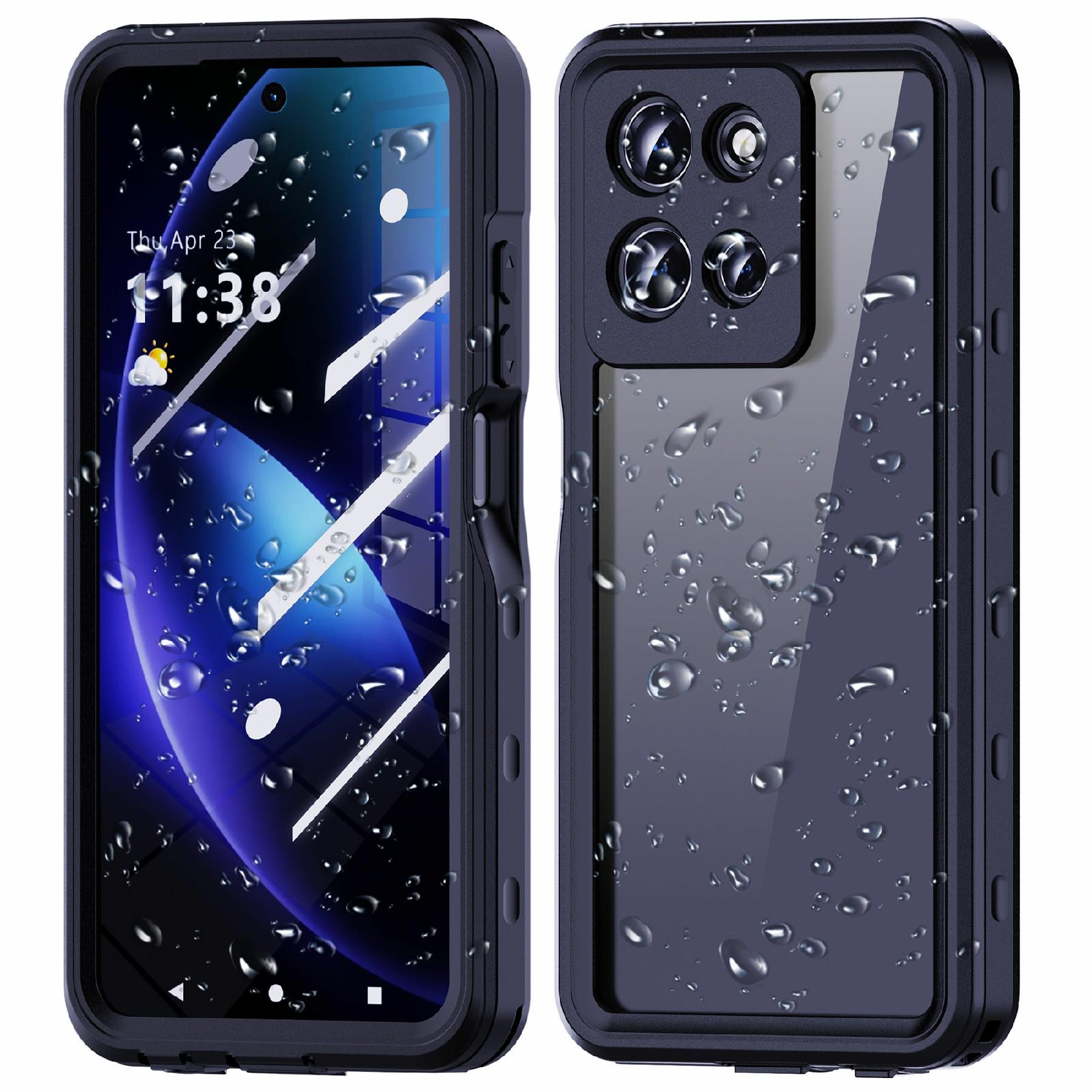 

REDPEPPER Серія A Для Motorola Moto G 5G (2025) Водонепроникний чохол для телефону IP68 з прозорою задньою кришкою Type A