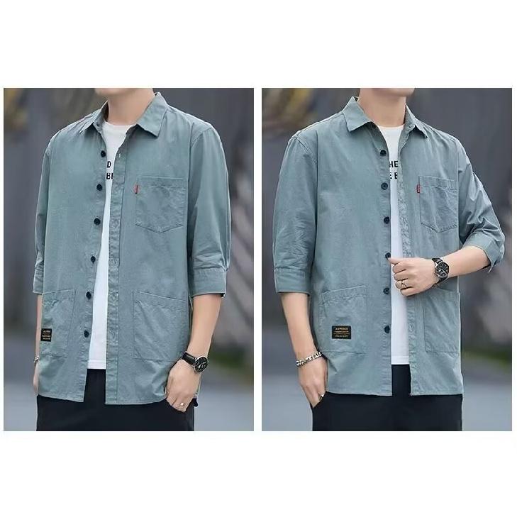 2024 Vintage Shirt For Men'S Summer Clothing, Loose And Niche Design For Students, Fun New Men'S Top For Outdoor Wear