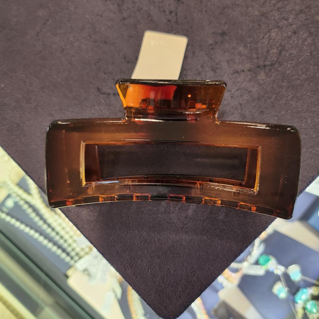 Atria Acrylic Material Square Matte Glossy Tongs L GNRHPIN0002BRF