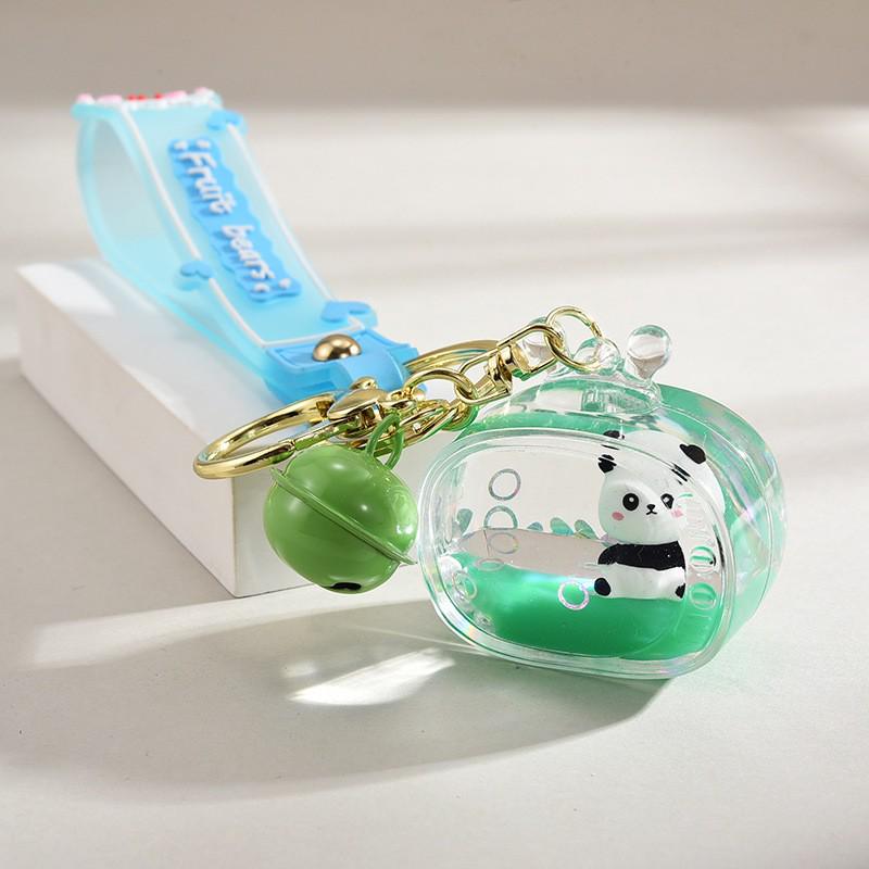 Panda Acrylic Keychain: Car Pendant, Backpack Accessory, Couple Gift