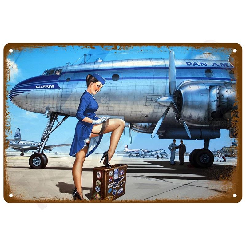 Metal Sign Room Vintage Metal Plate Home Decoration Luxury Wall Decor Items Art Mural Bar Retro Plates Tin Sign Poster Man Ca