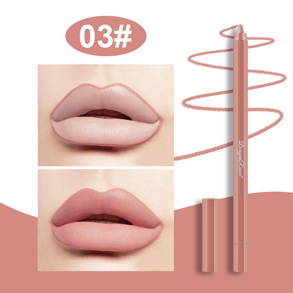 Lip Liner Autumn and Winter Matte Whitening Lipstick Velvet Matte Long-Lasting Makeup Effect Non-Fading Non-Stick Cup Lip Liner