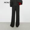 MO&Co. 2024 Winter Acetate Cashmere Knit Straight-Leg Pants