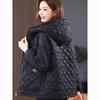Middle mother winter padded jacket padded coat women's new large size loose casual warm small padded jacket